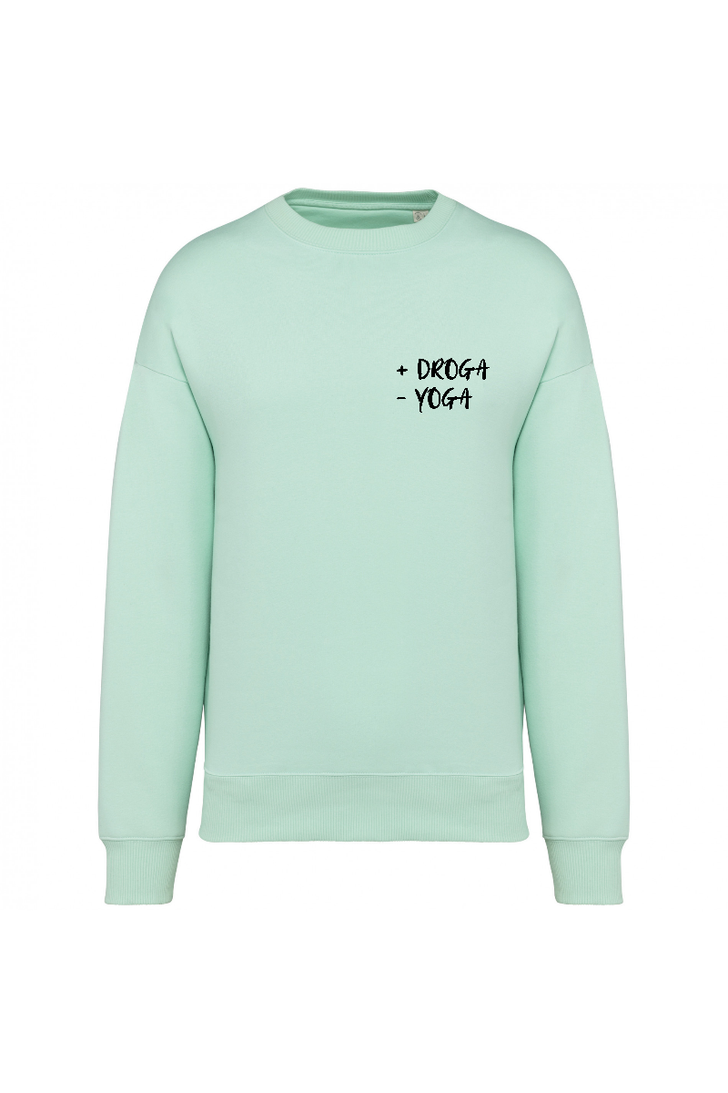 Felpa Unisex Giselle "+Droga -Yoga"-Unisex-Paola.K-XXS-Brook Green-Paola.K