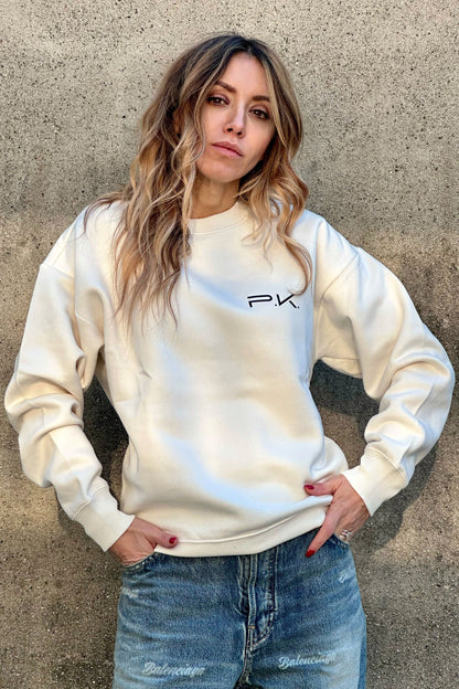 Felpa Unisex Giselle "P.K."-Unisex-Paola.K-XXS-Ivory-Paola.K