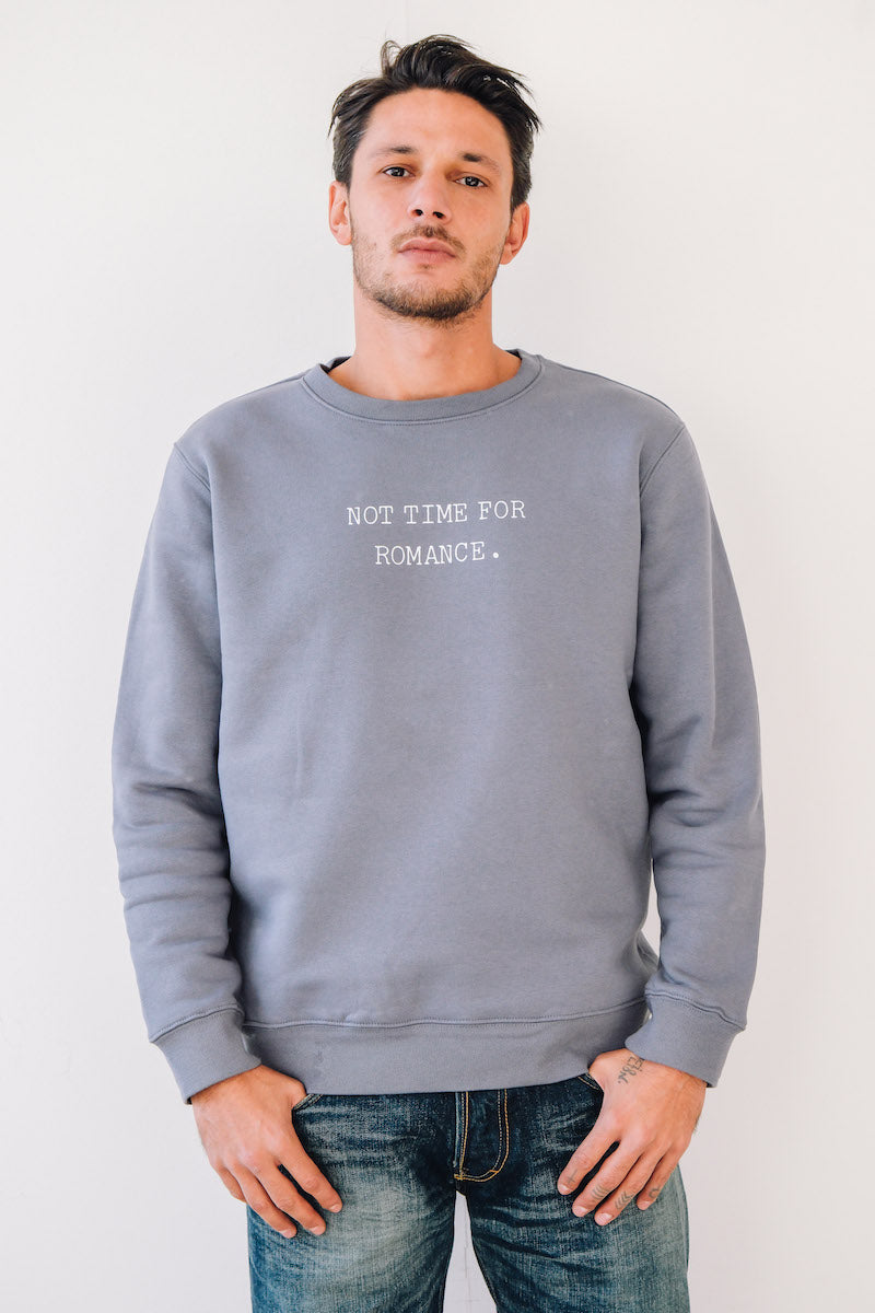 Felpa Unisex Kate "Not Time For Romance"-Unisex-Paola.K-XXS-Mineral Grey-Paola.K