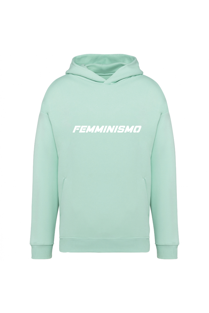 Felpa Unisex con cappuccio Cara "Femminismo"-Unisex-Paola.K-XXS-Brook Green-Paola.K