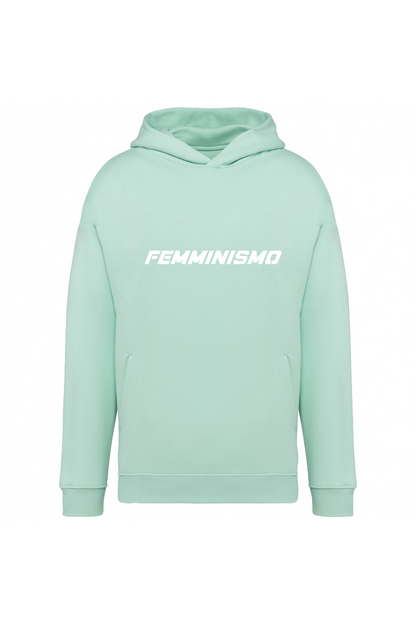 Felpa Unisex con cappuccio Cara "Femminismo"-Unisex-Paola.K-XXS-Brook Green-Paola.K